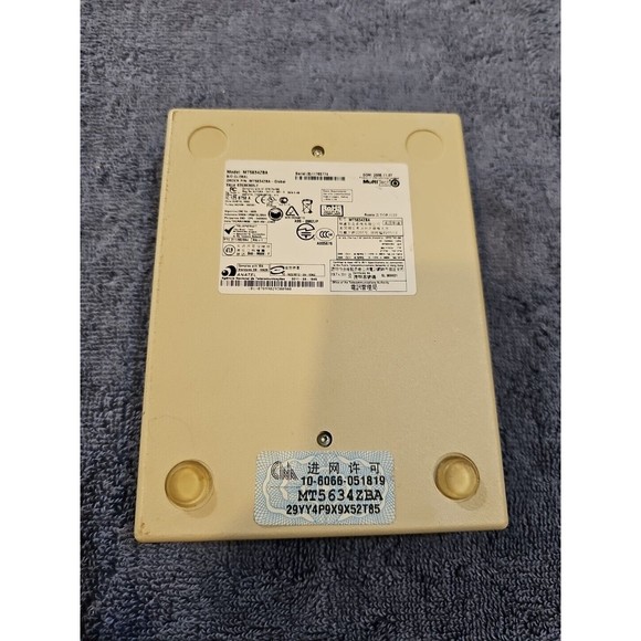 MULTITECH MULTIMODEM MT5634ZBA V.92 DATA/FAX MODEM 56K - Picture 2 of 2